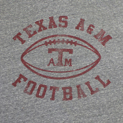 Original Retro Brand College Vault Texas A&M Football T Shirt made in america usa