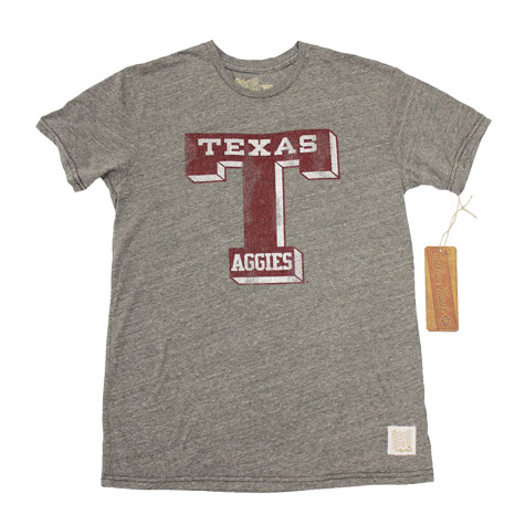 Original Retro Brand College Vault Texas A&M T shirt American USA made 
