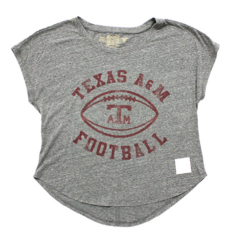 Original Retro Brand College Vault Texas A&M Football T Shirt made in america usa