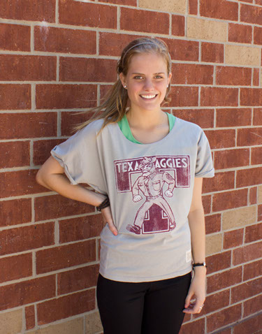 Original Retro Brand College Vault Texas A&M Football T Shirt made in america usa